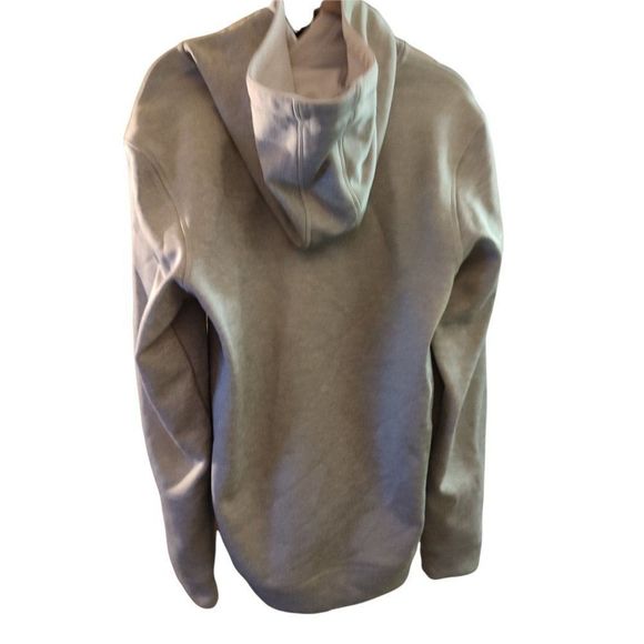 Adidas Women's Climawarm Logo Hoodie Sweatshirt Grey Size M - Picture 5 of 5